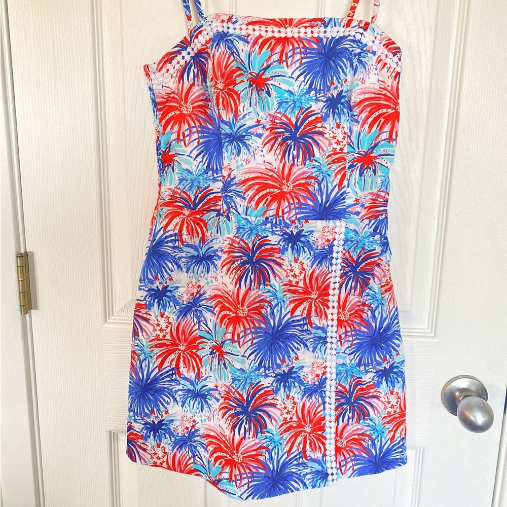 Lily Pulitzer strap dress with shorts inside